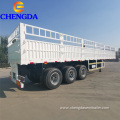 Bulk Cargo 40ton 3 Axle Fence Semi Trailer